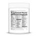 DaVinci Labs Spectra Infinite Nutrition 3.09 lb supplement facts label