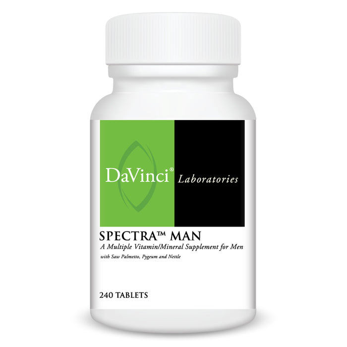DaVinci Labs Spectra Man, 240 tablets, front of bottle