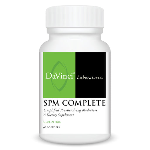 DaVinci Labs SPM Complete, 60 softgels, front of bottle