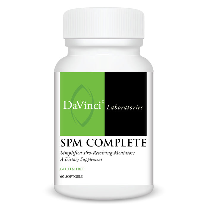 DaVinci Labs SPM Complete, 60 softgels, front of bottle