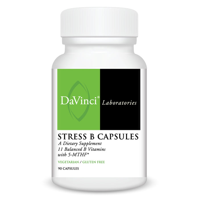 DaVinci Labs Stress B, 90 capsules, front of bottle
