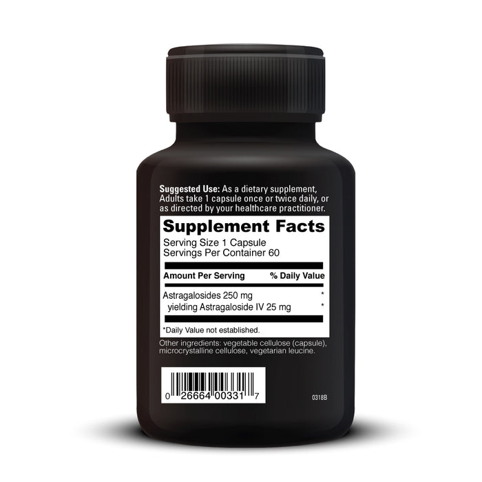 DaVinci Labs Telomere Benefits 60 capsules supplement facts label