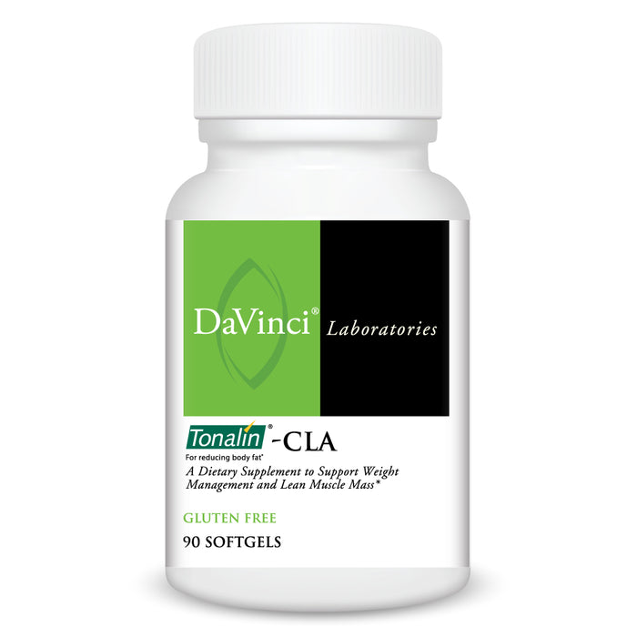 DaVinci Labs Tonalin-CLA 800 mg, 90 softgels, front of bottle