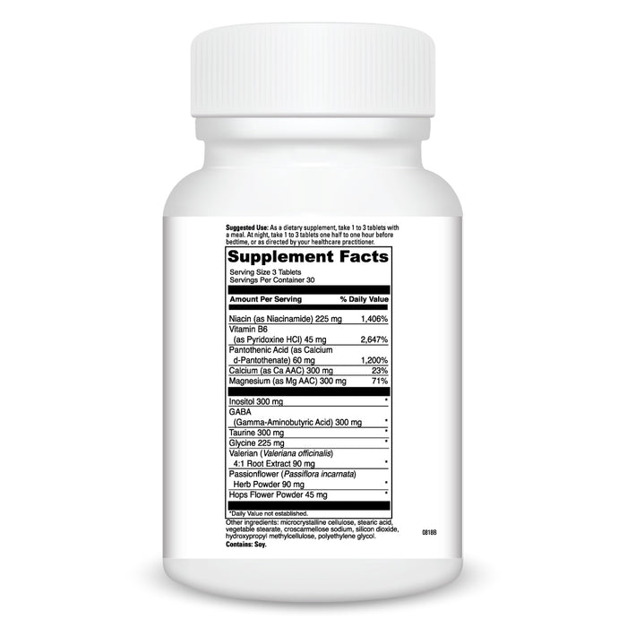 DaVinci Labs Valer Amino 90 tablets supplement facts label