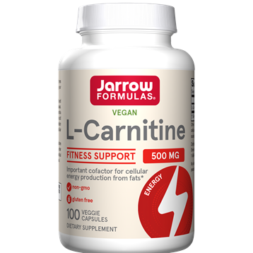 Jarrow Formulas, L-Carnitine 500 mg 100 vcaps