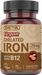 Deva Nutrition Vegan Chelated Iron, 90 tablets, front of bottle