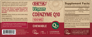 Deva Nutrition Vegan Coenzyme Q10 100 mg 90 tablets full label