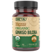 Deva Nutrition Vegan Ginkgo Biloba Organic, 90 tablets, front of bottle