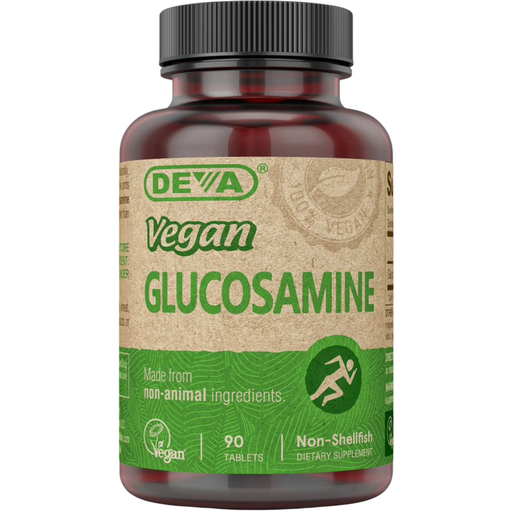 Deva Nutrition Vegan Glucosamine, 90 tablets, front of bottle