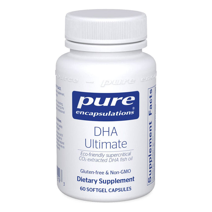Pure Encapsulations, DHA Ultimate 60 softgel capsules