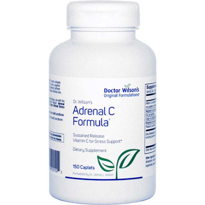 Doctor Wilson's Original Formulations Adrenal C Formula 500 mg, 150 caplets, front of bottle