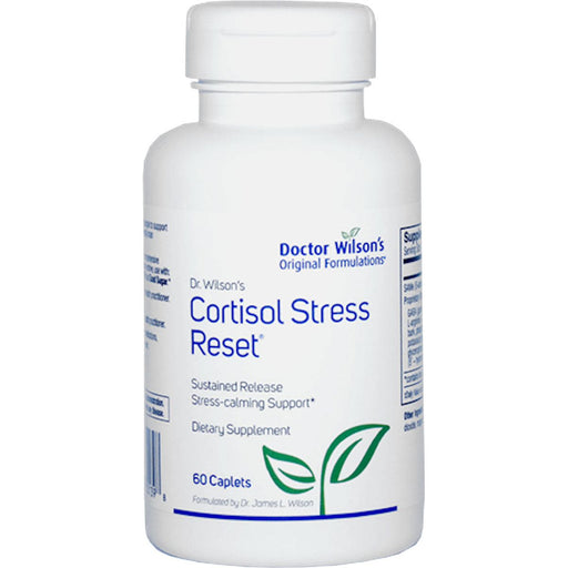 Doctor Wilson's Original Formulations Cortisol Stress Reset, 60 caplets, front of bottle