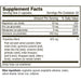 Doctor Wilson's Original Formulations Good Sugar 60 capsules supplement facts label
