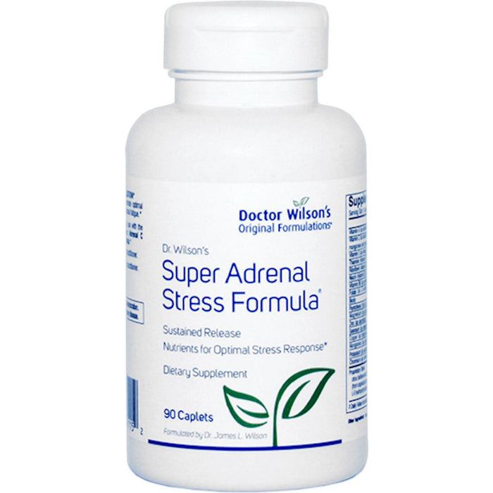 Doctor Wilson's Original Formulations Super Adrenal Stress Formula, 90 caplets, front of bottle