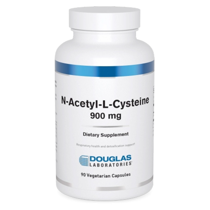 Douglas Labs N-Acetyl-L-Cysteine 900 mg, 90 capsules, front of bottle