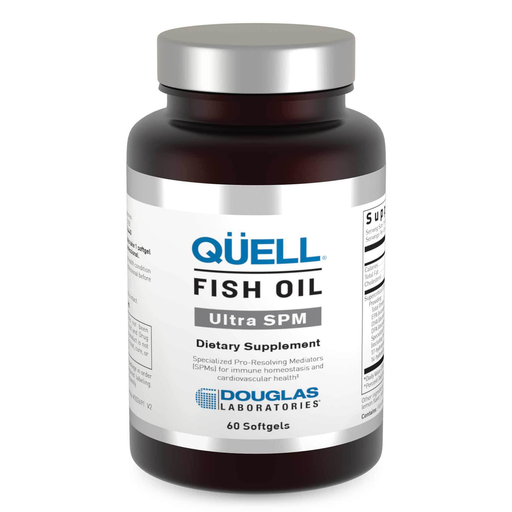 Douglas Labs QUELL Fish Oil Ultra SPM, 60 softgels, front of bottle