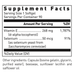 Douglas Labs Selenium + Vitamin E 90 softgels supplement facts label