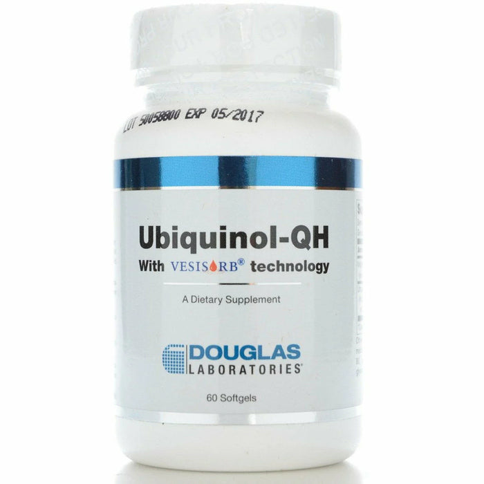 Douglas Labs Ubiquinol-QH, front of bottle