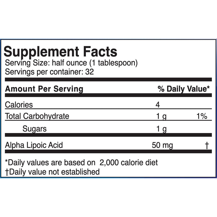 Supplement Facts label
