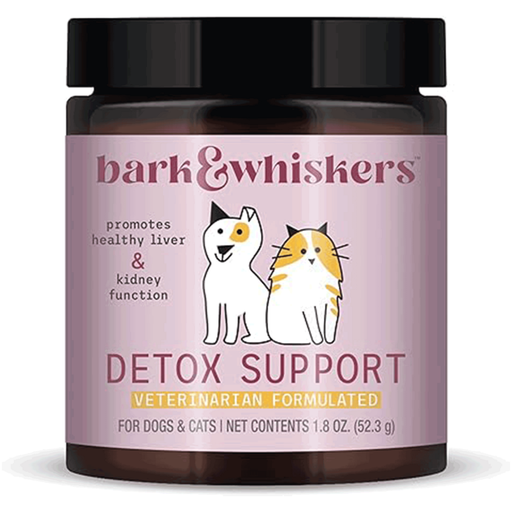 Dr. Mercola Bark & Whiskers Detox Support, 1.8 oz, front of package
