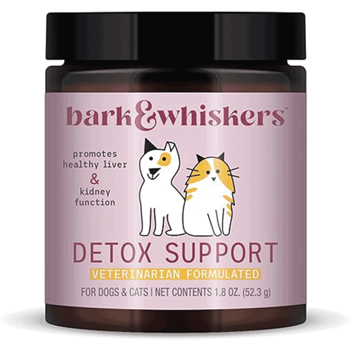 Dr. Mercola Bark & Whiskers Detox Support, 1.8 oz, front of package