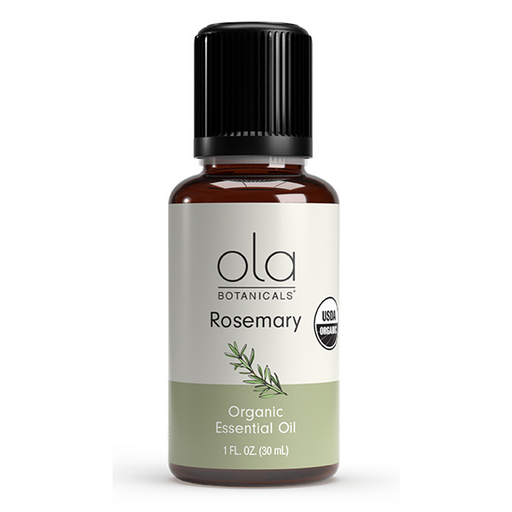 Dr. Mercola Organic Rosemary Essential Oil, 1 fl oz, front of bottle