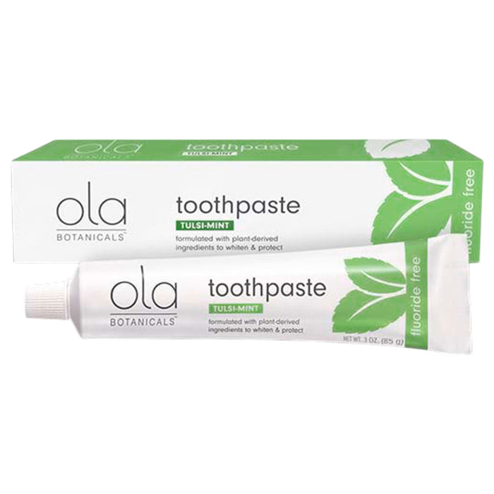 Dr. Mercola Toothpaste with Tulsi Cool Mint, 3 oz, front of package
