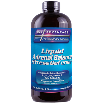 Dr.'s Advantage Liquid Adrenal Balance & Stress Defense, 16 fl oz, front of bottle