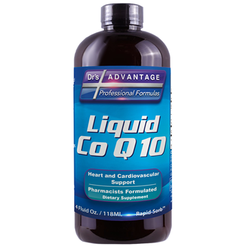 Dr.'s Advantage Liquid CoQ10, 4 fl oz, front of bottle