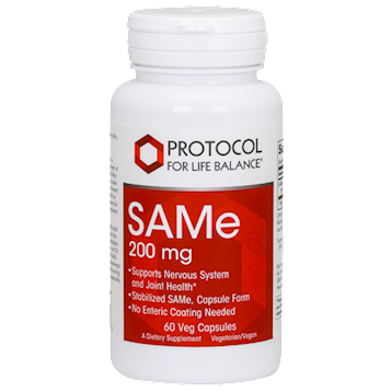 Protocol For Life Balance, SAMe 200 mg 60 tabs