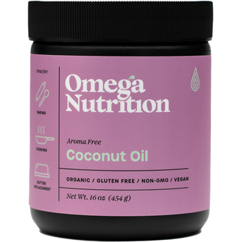 Organic Coconut Oil 16 oz by Omega Nutrition