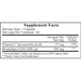 Ecological Formulas Inflazyme 60 capsules supplement facts label