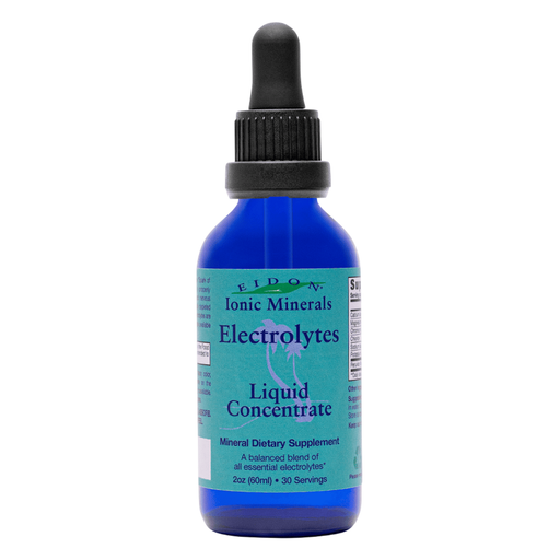 Eidon Electrolytes Liquid Concentrate, 2 fl oz, front of dropper bottle