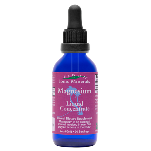 Eidon Magnesium Liquid Concentrate, 2 fl oz, front of dropper bottle