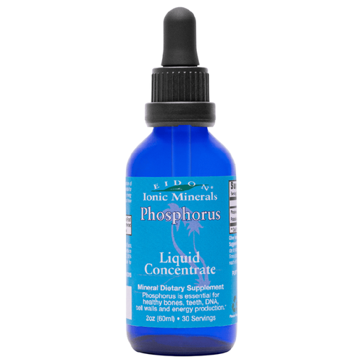 Eidon Phosphorus Liquid, 2 fl oz, front of dropper bottle