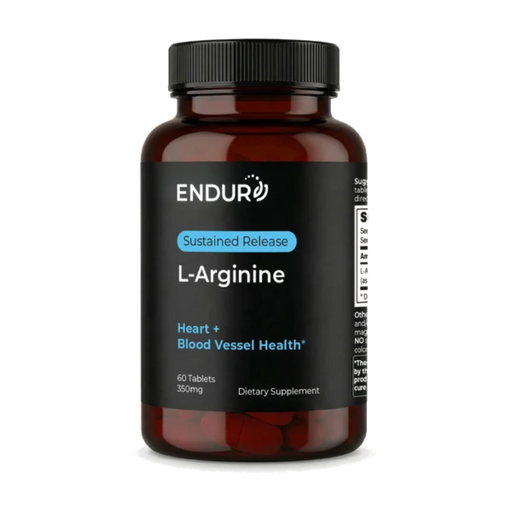 Endurance Products L-Arginine SR 350 mg, 60 tablets, front of bottle