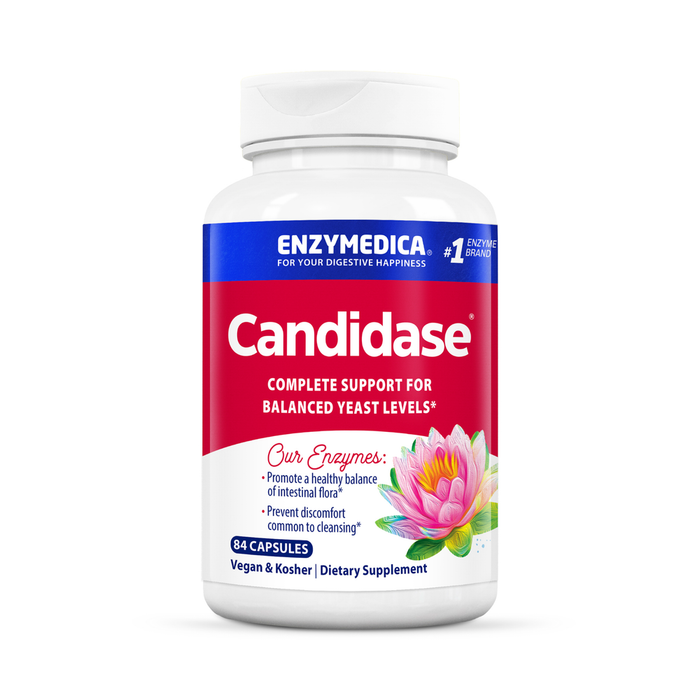 Enzymedica Candidase, 84 capsules, front of bottle