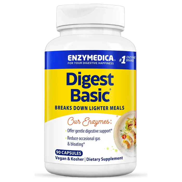 Enzymedica Digest Basic, 90 capsules, front of bottle