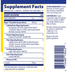 Enzymedica Digest Complete Chewable 30 chewable tablets supplement facts label