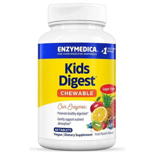 Enzymedica Kids Digest Chewable, 60 chewable tablets, front of bottle
