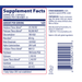 Enzymedica MucoStop 48 capsules supplement facts label