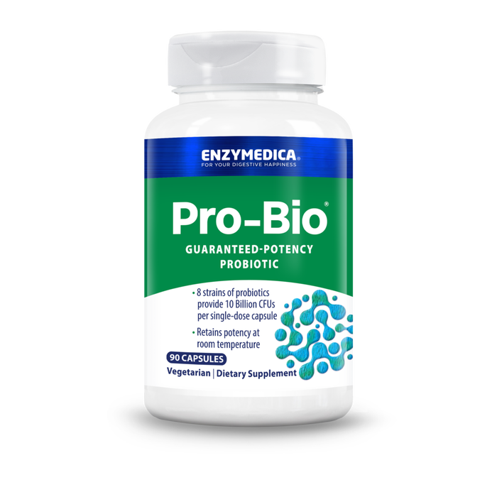 Enzymedica Pro-Bio, 90 capsules, front of bottle