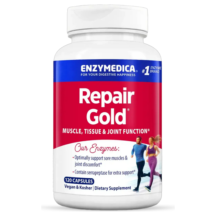 Enzymedica Repair Gold, 120 capsules, front of bottle