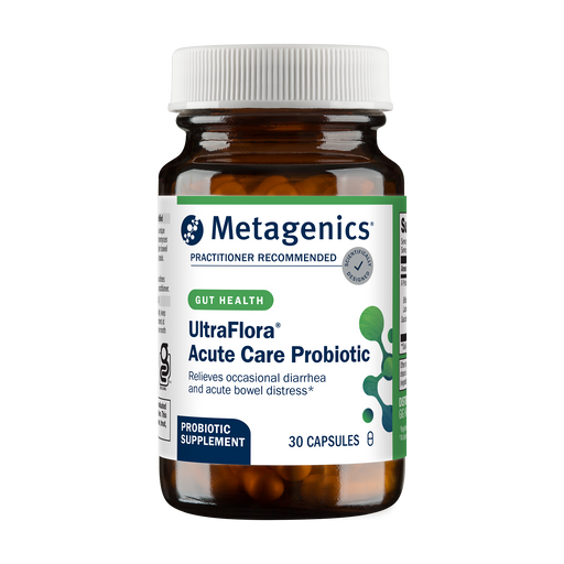 Metagenics, UltraFlora Acute Care Probiotic 30 Capsules