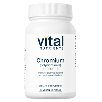Vital Nutrients, Chromium (polynicotinate) 200 mcg 90 caps