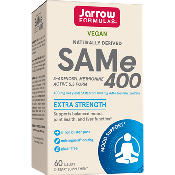 Jarrow Formulas, SAM-e 400 mg 60 tabs