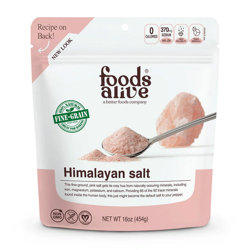 Foods Alive, Himalayan Pink Salt 16 oz