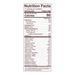 Foods Alive Unfortified Nutritional Yeast Flakes 6 oz nutrition facts label