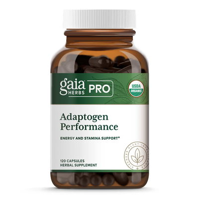 Gaia Herbs PRO Adaptogen Performance, 120 capsules, front of bottle