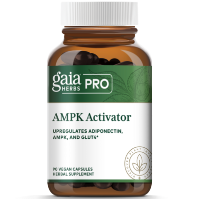 Gaia Herbs PRO AMPK Activator, 90 capsules, front of bottle